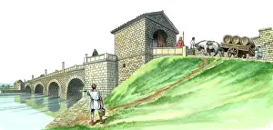 Chesters: Hadrian's Wall Chesters Bridge Abutment