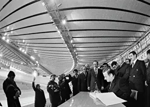 Hafez al-Assad visiting USSR