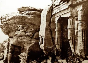 Hagar: Hagar Silsila Quarry, Egypt, 1850s by Francis Frith