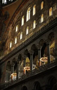 Ashlar: Hagia Sophia. Interior. Istanbul