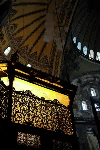 Ashlar: Hagia Sophia. Interior. Istanbul