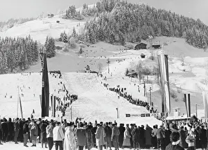 Auditoriums: Hahnenkamm downhill 1959