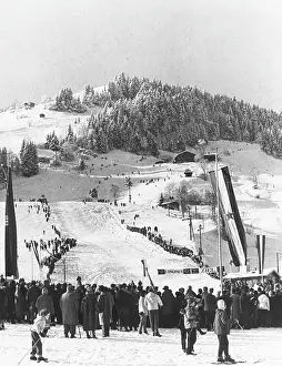 Auditoriums: Hahnenkamm downhill 1965