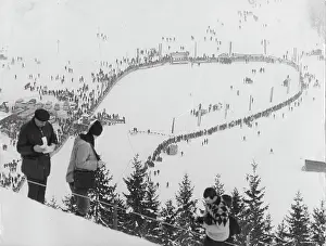 Auditoriums: Hahnenkamm race 1966