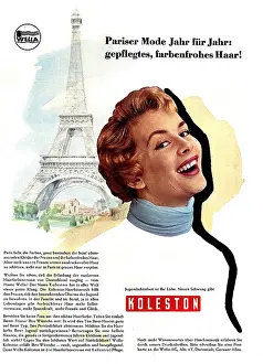 Coloring: Hair colouring advert