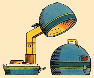 Domed: Hair Dryer and Roller Set