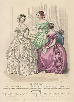 Rosettes: HAIR ORNAMENTS 1843