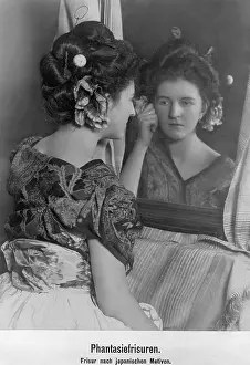 Herself: Hairdo in Japanese style, 1907