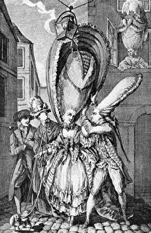 1780: Hairstyle, 18th century