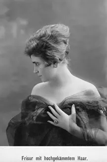Earring: Hairstyle, 1914