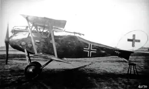 Halberstadt: Halberstadt CVIII (side view, on the ground)