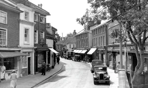 Halesworth: Halesworth, Thoroughfare c1955
