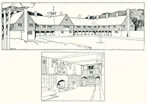 Expansive: Half Timbered Cooperative Houses