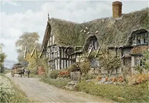 Comberton: HALF-TIMBERED COTTAGE