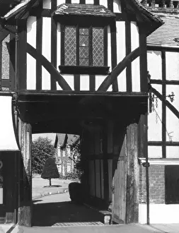 Gatehouses: HALF-TIMBERED GATEWAY
