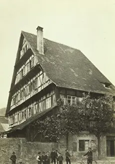 Bregenz: Half-timbered house in Bregenz