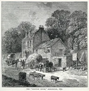 Halfway: Halfway House, Kennsington 1850