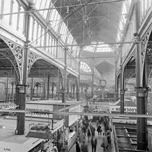 Leeming: Halifax Borough Market - interior