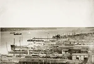 Exploded: Halifax Harbour Canada in 1917 scne of explosion