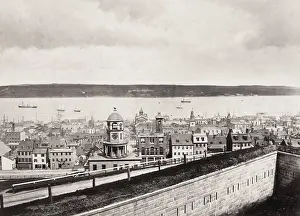 Scotia: Halifax, Nova Scotia, Canada, looking out to sea