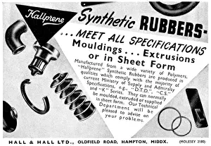 Extrusions: Hall & Hall - Hallprene Synthetic Rubber