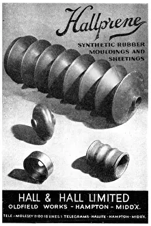 Hallprene: Hall & Hall. Hallprene Synthetic Rubber