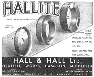 Hallprene: Hall & Hall. Hallprene Synthetic Rubber