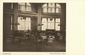 Semmering: The hall of Hotel Panhans - Semmering