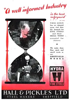 Steelmakers: Hall & Pickles Steelmakers, Wire & Toolmakers - Hydra Steels