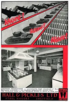 Steelmakers: Hall & Pickles Steelmakers, Wire & Toolmakers - Hydra Steels