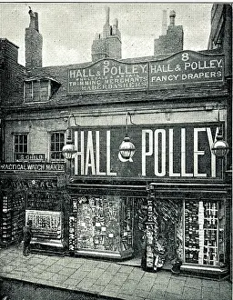 Draper: Hall & Polley, Drapers and Haberdashers, Birmingham
