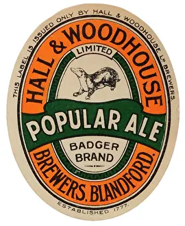 Breweries: Hall & Woodhouse Popular Ale