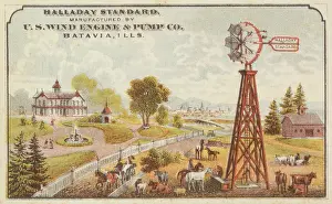 Windmill: Halladay Standard wind engine
