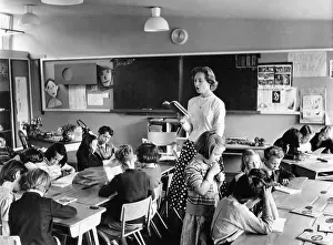 Schoolroom: HALLFIELD SCHOOL/1956