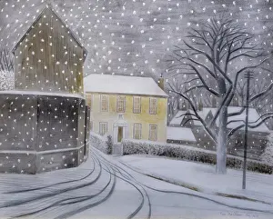 Ravilious: Halstead Road in Snow