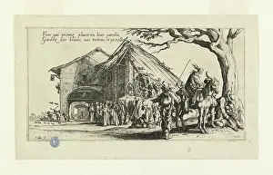 1635: The halt of the Bohemians, the fortune tellers