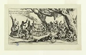 1635: The halt of the Bohemians, the preparations for the feast