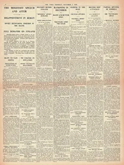 Rationed: Ham, Bacon and Butter are rationed