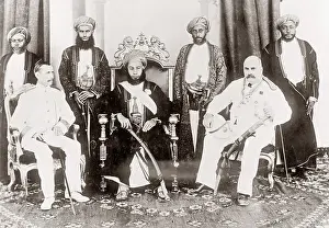 Hamad: Hamad bin Thuwaini of Zanzibar and British officials