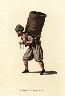 Regency Era: Hamal or common porter of Pera