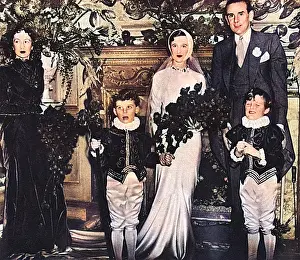Hambro: The Hambro - Beaton wedding, 1934