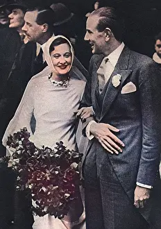 Hambro: The Hambro - Beaton wedding, 1934