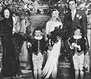 Hambro: The Hambro - Beaton wedding, 1934