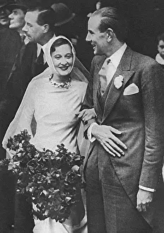 Hambro: The Hambro - Beaton wedding, 1934