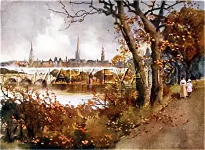 Alster: HAMBURG/ALSTER 1909