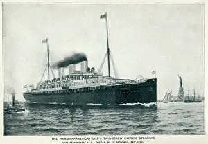 Steamships: Hamburg America Line