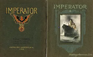 Brochures: Hamburg-American Line, Imperator brochures