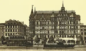 Jungfernstieg: Hamburg, Germany