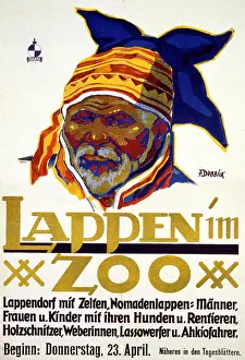 Lapps: Hamburg zoo advertising