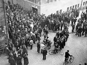 Longshoremen: Hamburger unemployed longshoreman, 1931